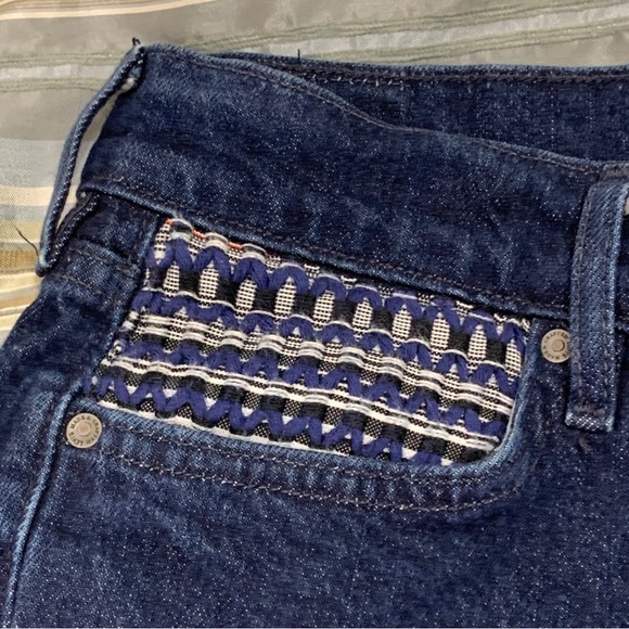 Anthro x Levi's Made and Crafted Stems Flare Dark Wash Jeans - Picture 5 of 10